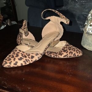 Lane Bryant Leopard Print Flats